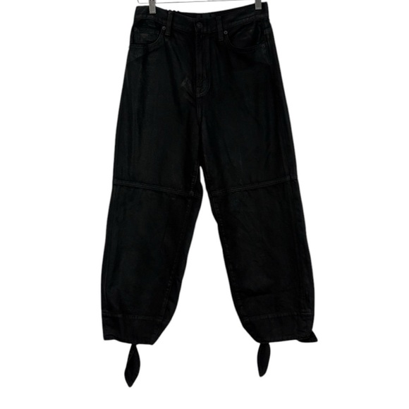 7 For All Mankind Bow Tie Ballon Pants Size 28 - Picture 3 of 11